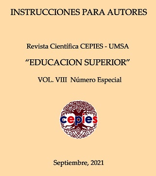 CONVOCATORIA A PRESENTACIÓN DE ARTICULOS CIENTIFICOS (REVISTA EDUCACION SUPERIOR)